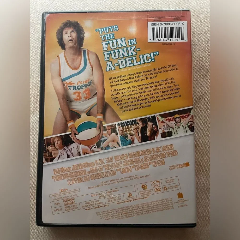 Semi-Pro [2008] DVD Comedy Will Ferrell